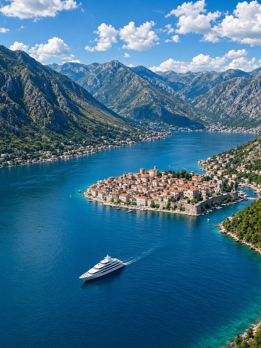 Montenegro yacht charter with Premiere Yachting — Mediterranean crewed charter destination