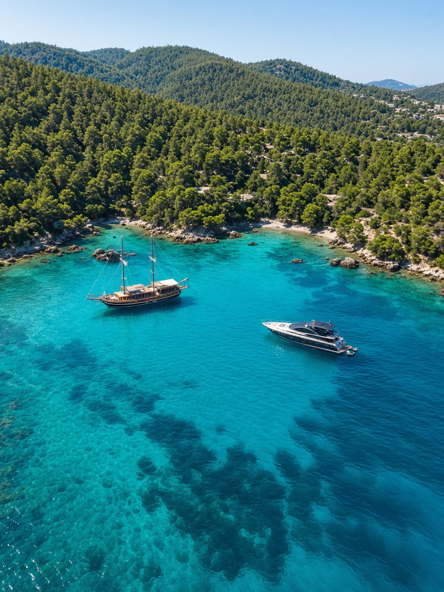 Turkish Riviera yacht charter with Premiere Yachting — Mediterranean crewed charter destination